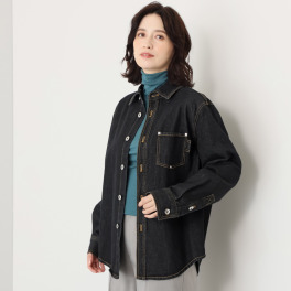 ヘ・エラ コットン１００％ デニムシャツジャケット