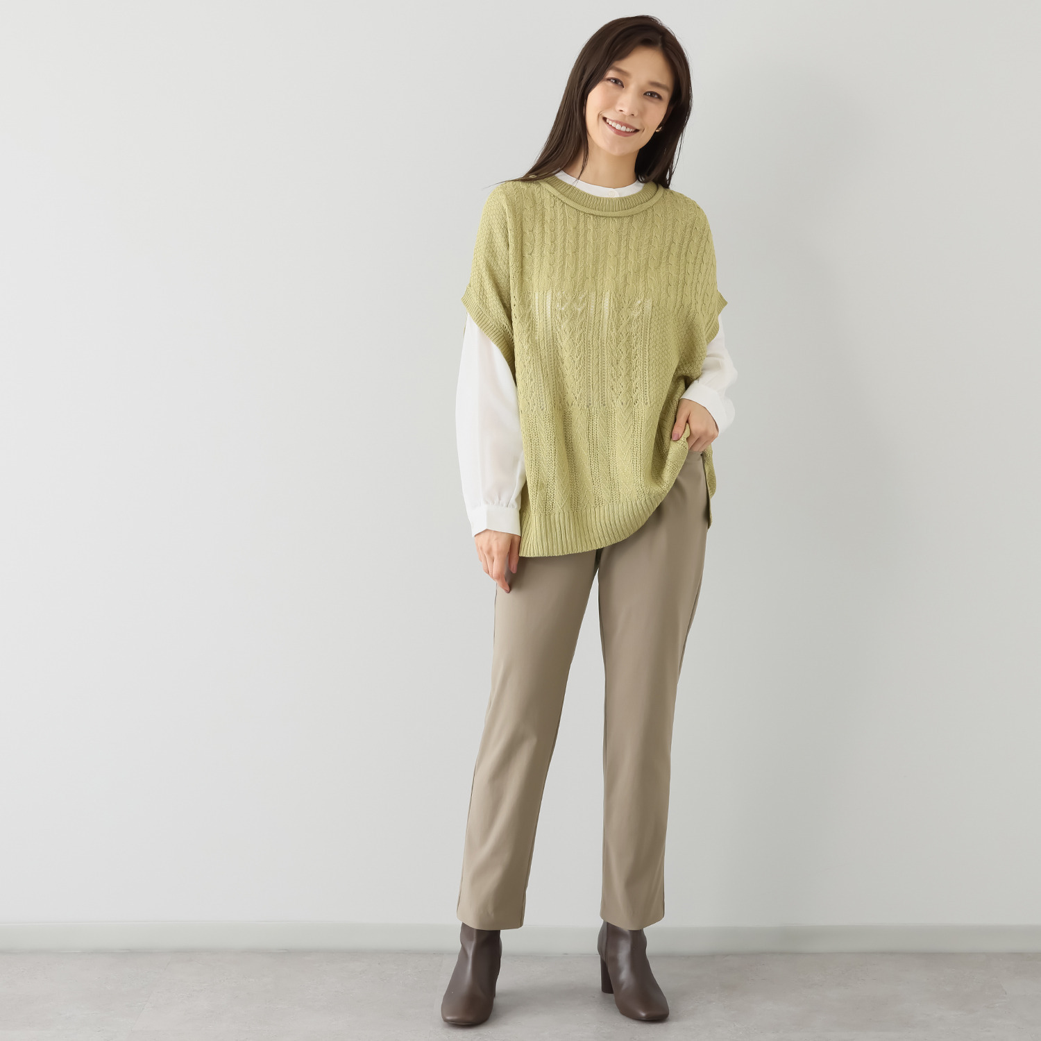 ピーツー ＵＶカット 新定番オールシーズン対応 デイリーエッセンシャル スティックパンツ