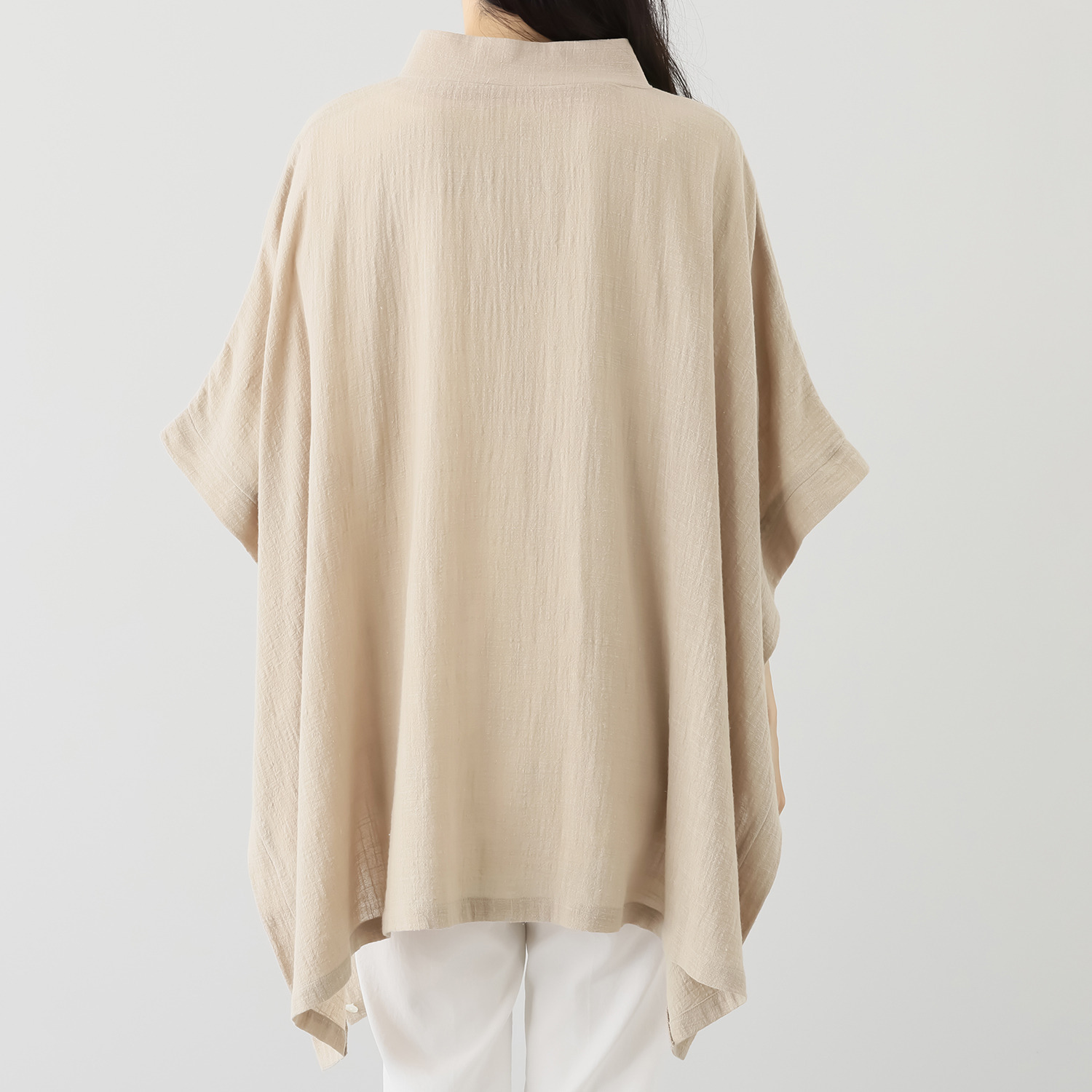 エバーグリーン エバーモア 大人の上品さをまとう マルチケープポンチョ