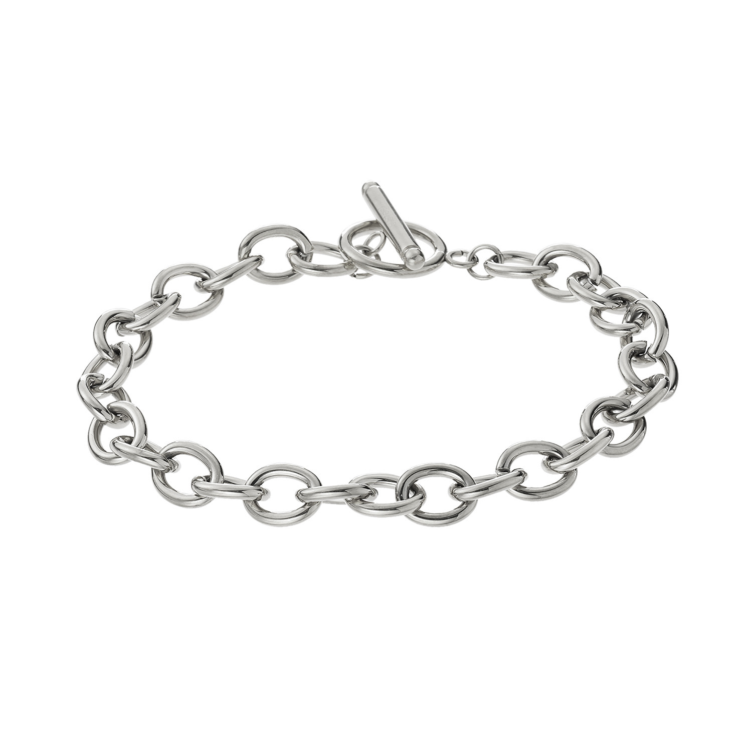 キラレ ステンレス チャンキーチェーン トグル＆バー ブレスレット