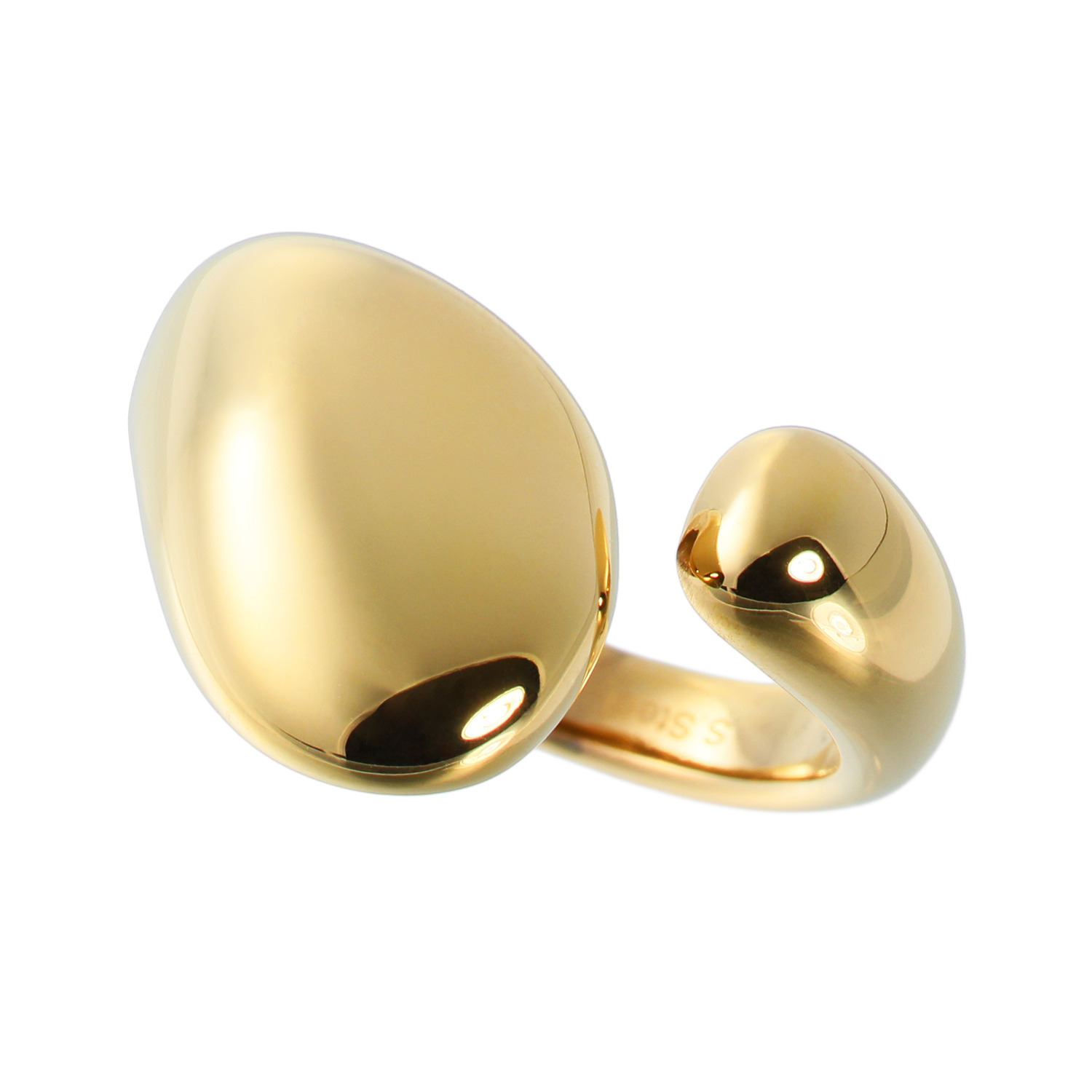 キラレ ステンレス 艶めきストリームライン フォークリング