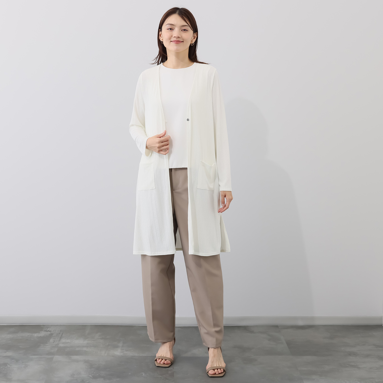 ダジュール ロングカーディガン