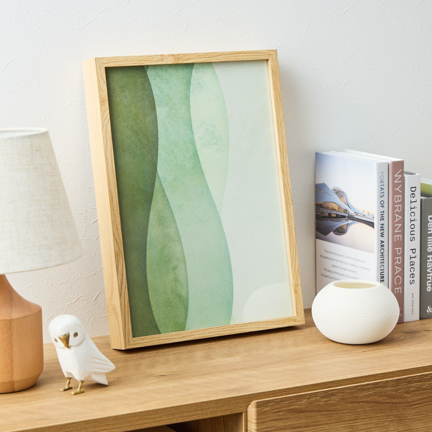 ＳＯＮＡＥＮＯ 備えをライフスタイルに ４種類のアート付き 飾れる防災収納フレーム ＜Ａ３＞