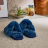 モリリン ニュージーランド産 メリノムートン使用！ ムートンスリッパ２色組
