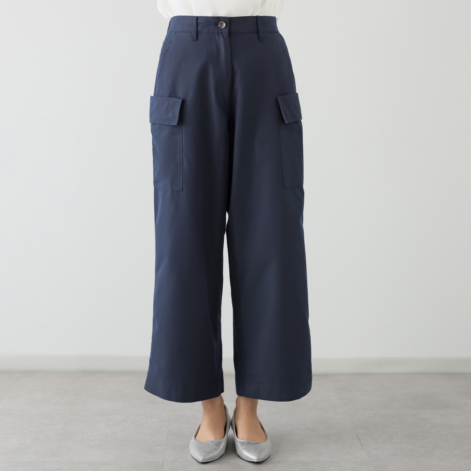 ＢＯＵＮＣＹ　ＢＯＮＤ シャンブレーツイル ハンサムカーゴパンツ