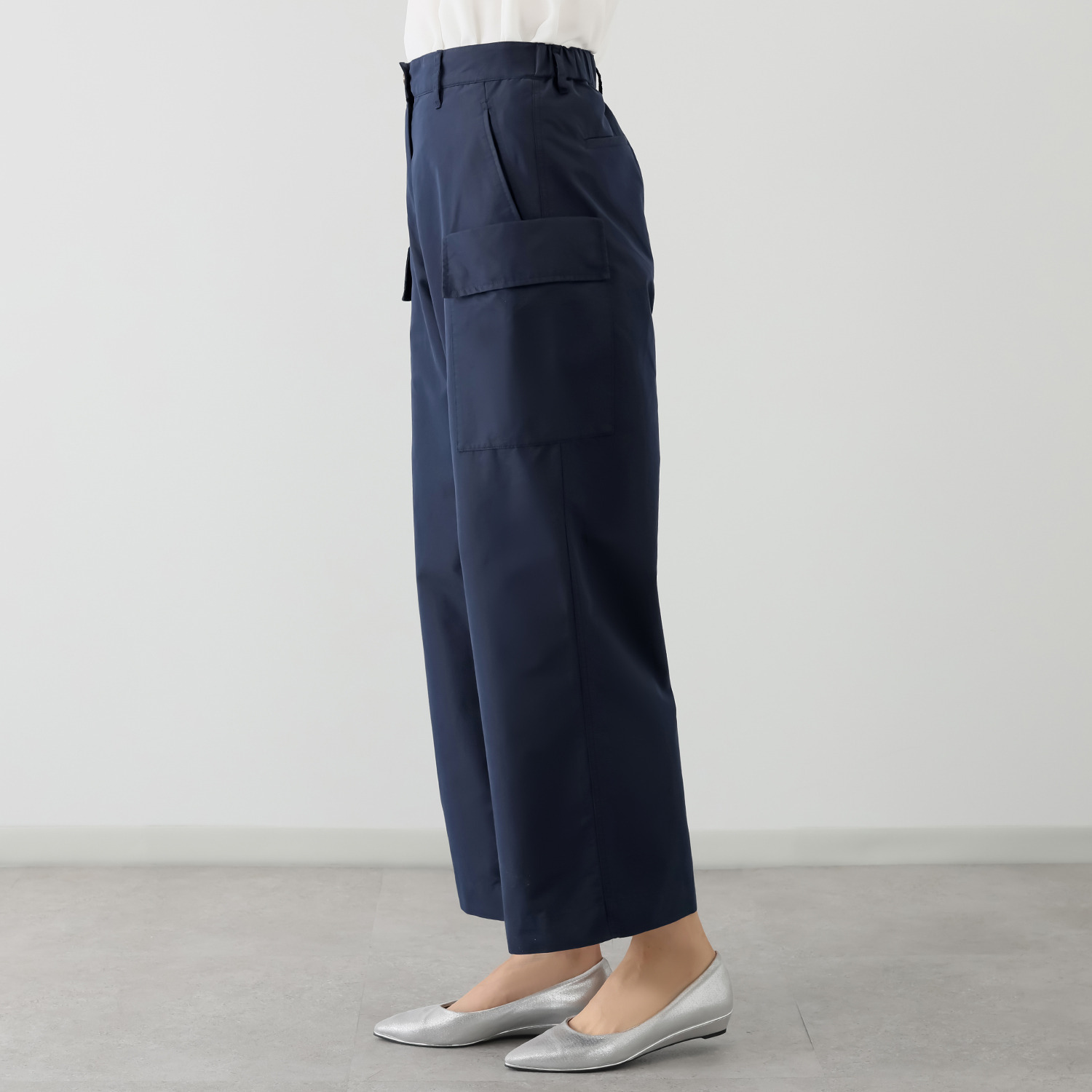 ＢＯＵＮＣＹ　ＢＯＮＤ シャンブレーツイル ハンサムカーゴパンツ