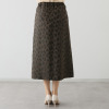 イフェメル／ ダブルフェーストーキョー 日本製 レオパード柄 ジャガードスカート