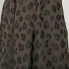 イフェメル／ ダブルフェーストーキョー 日本製 レオパード柄 ジャガードスカート