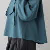イフェメル／ ダブルフェーストーキョー 日本製 ラグランスリーブ スカーフタイブラウス