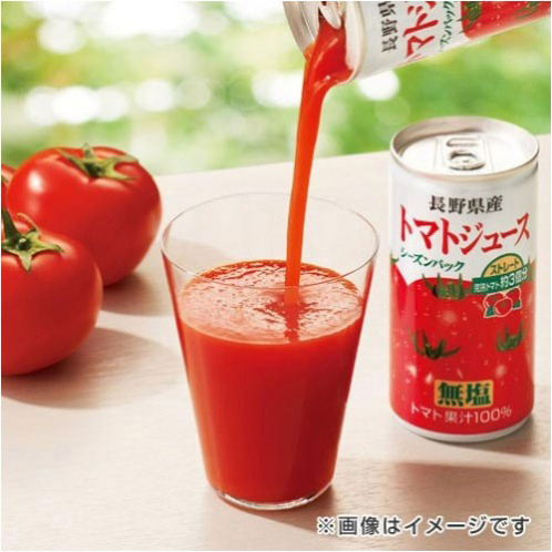 長野県産 完熟信州トマトジュース シーズンパック（無塩） ＜６０缶お買い得セット＞
