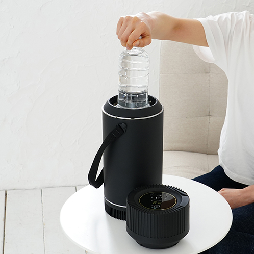 ひんやり心地よい冷風を いつでもお手軽に♪ 充電式ポータブル ドライクーラーＶｅｒ．３