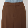 プリモヴァローレ 裏起毛ツイル センタープレス スカート