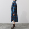 アズイズ　ビーマイセルフ バイ　ネイチャーズ ロキャロン タータンチェック シャツドレス