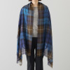 アズイズ　ビーマイセルフ バイ　ネイチャーズ ロキャロン タータンチェック ストール