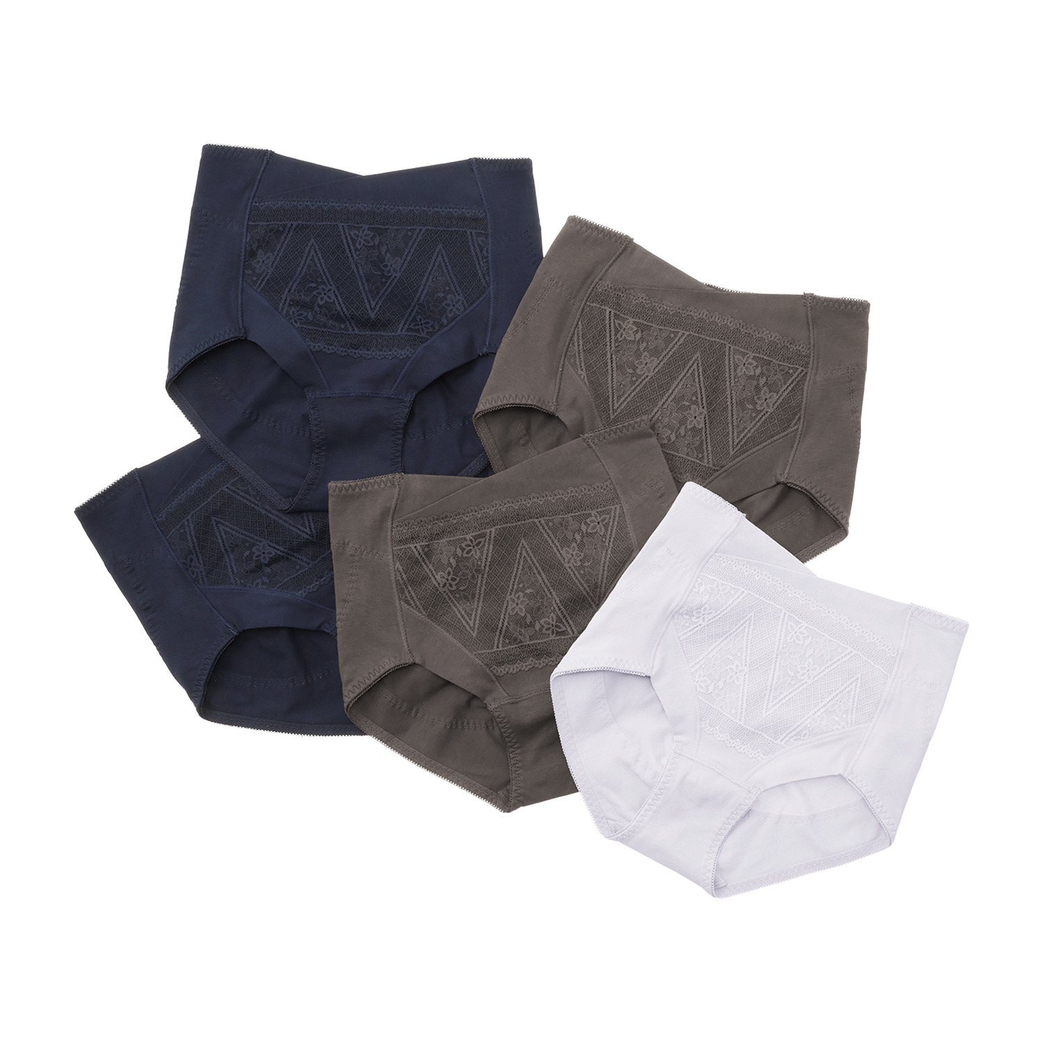 きれいになろう！ 制菌加工 綿混ベア天竺 超フィットショーツ “しっかりバージョン” ５枚セット