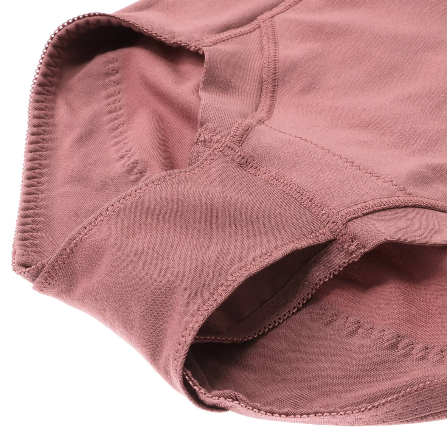 きれいになろう！ 制菌加工 綿混ベア天竺 超フィットショーツ “しっかりバージョン” ５枚セット