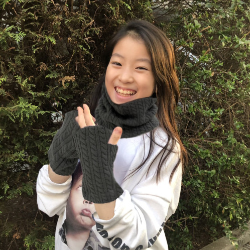 うらぽか 裏側シルク高混率 ３首ウォーマーセット