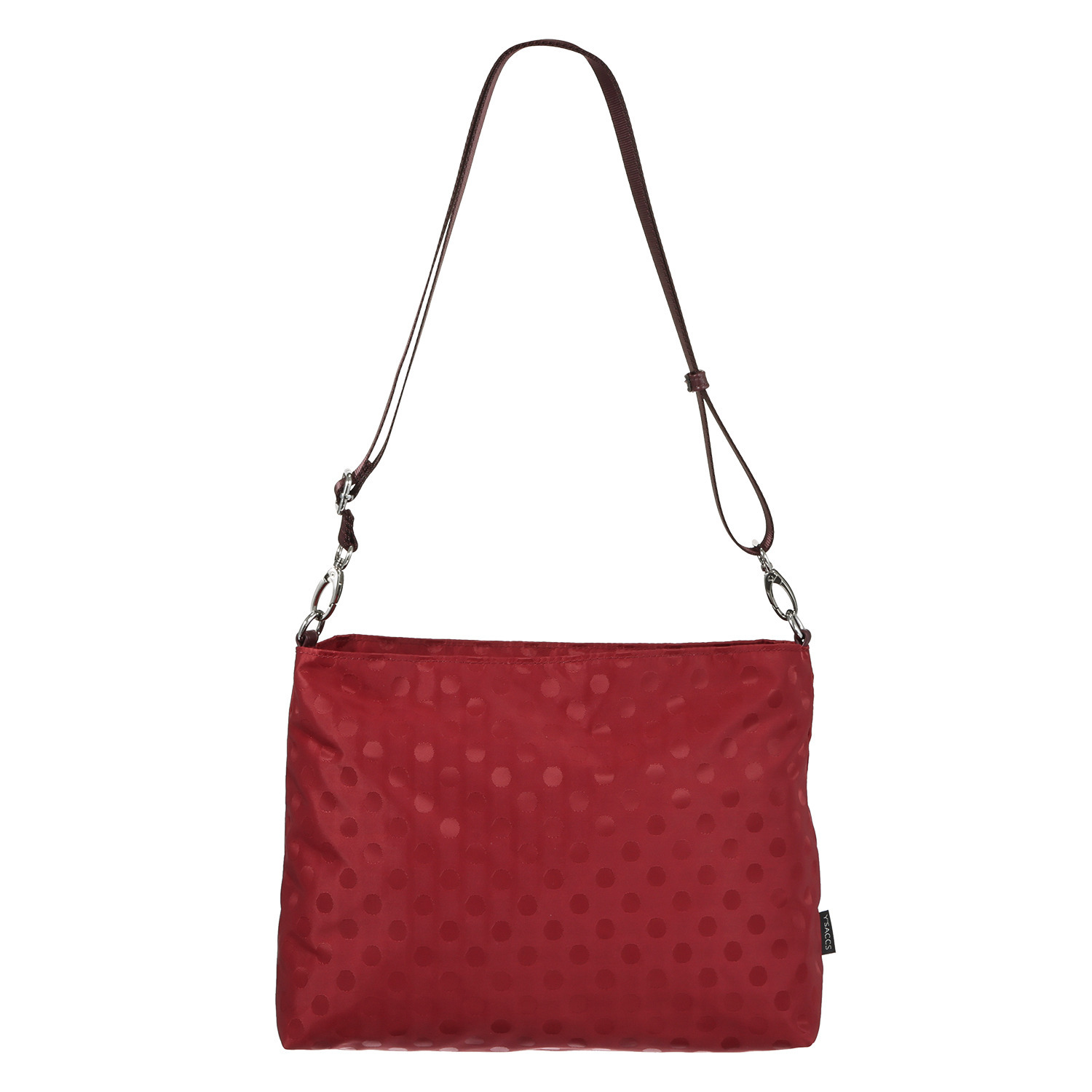 イザック はっ水　軽量 ドットジャガード ２ウェイトートバッグ＆ ショルダーバッグセット