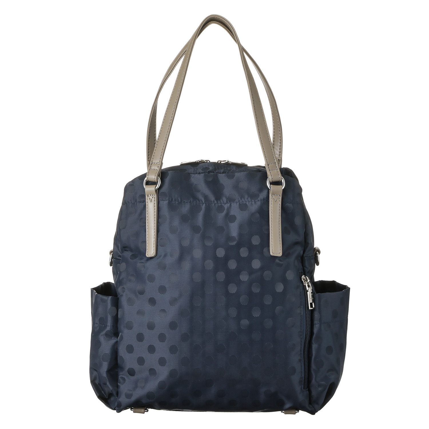 イザック はっ水　軽量 ドットジャガード ３ウェイリュック＆ サコッシュセット