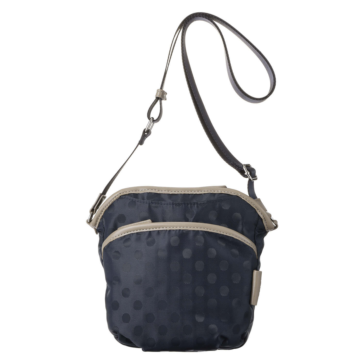 イザック はっ水　軽量 ドットジャガード ポシェット