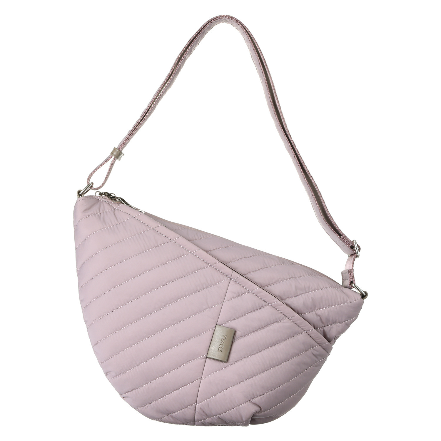 イザック はっ水　軽量 ナイロンキルティング ショルダーバッグ