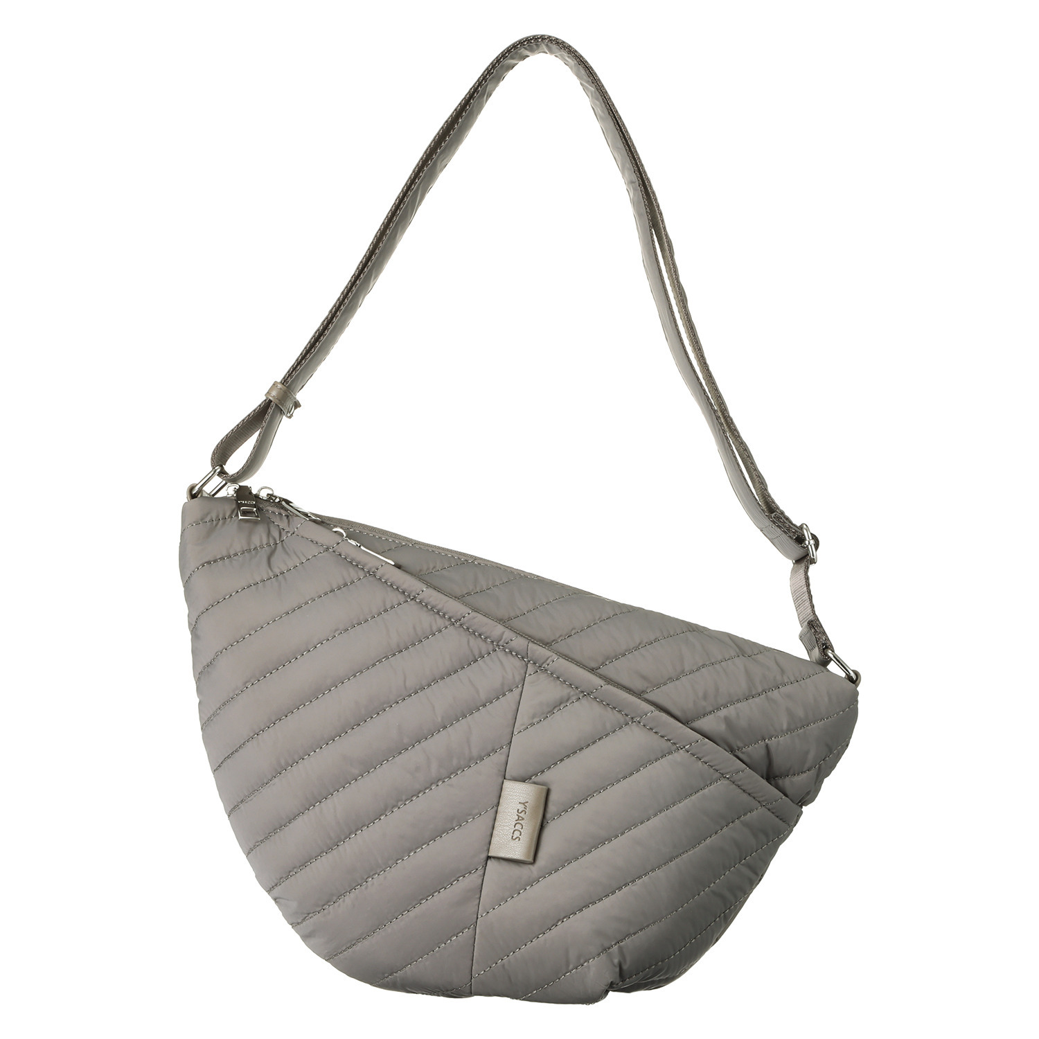 イザック はっ水　軽量 ナイロンキルティング ショルダーバッグ