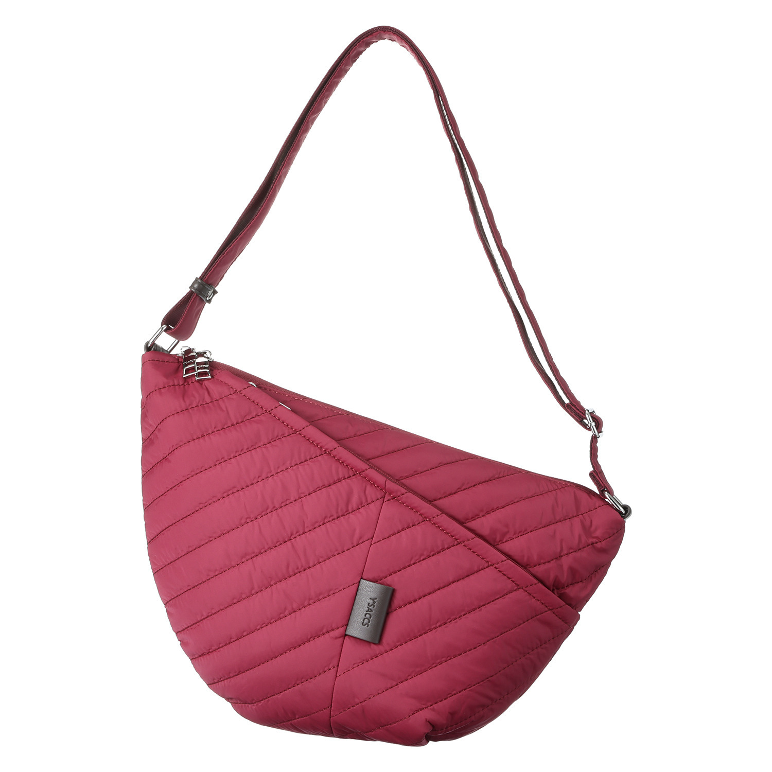 イザック はっ水　軽量 ナイロンキルティング ショルダーバッグ