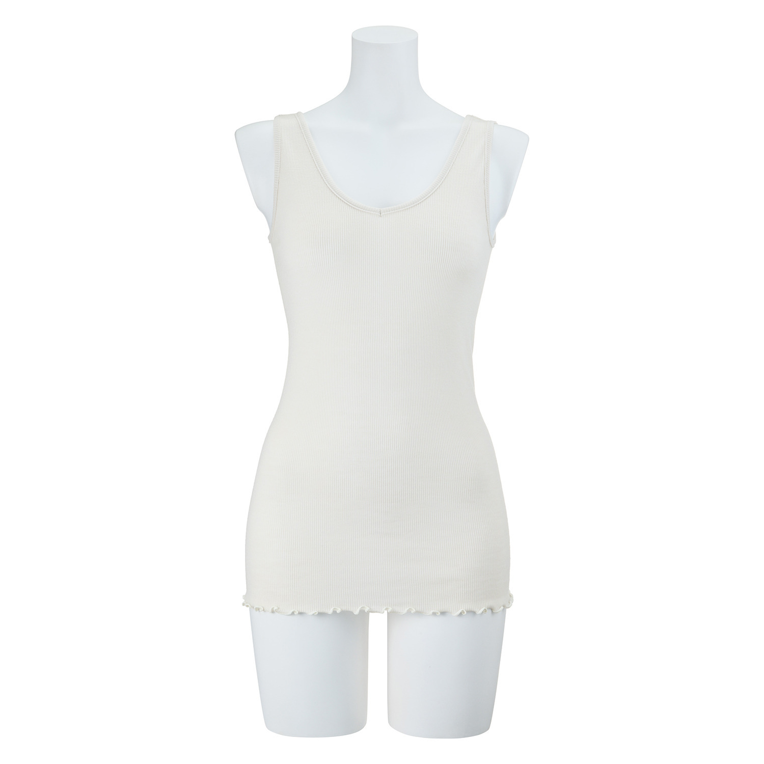 ヘ・エラ 日本製 抗菌防臭・消臭・吸湿発熱 極上メリノウール１００％ タンクトップ