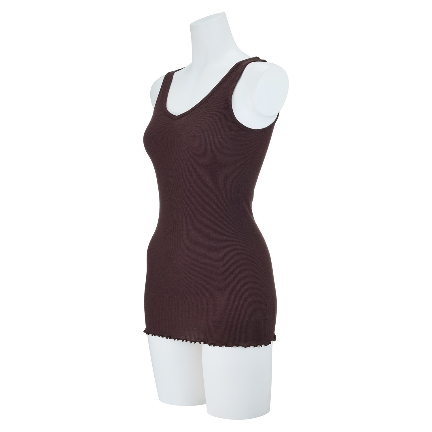 ヘ・エラ 日本製 抗菌防臭・消臭・吸湿発熱 極上メリノウール１００％ タンクトップ