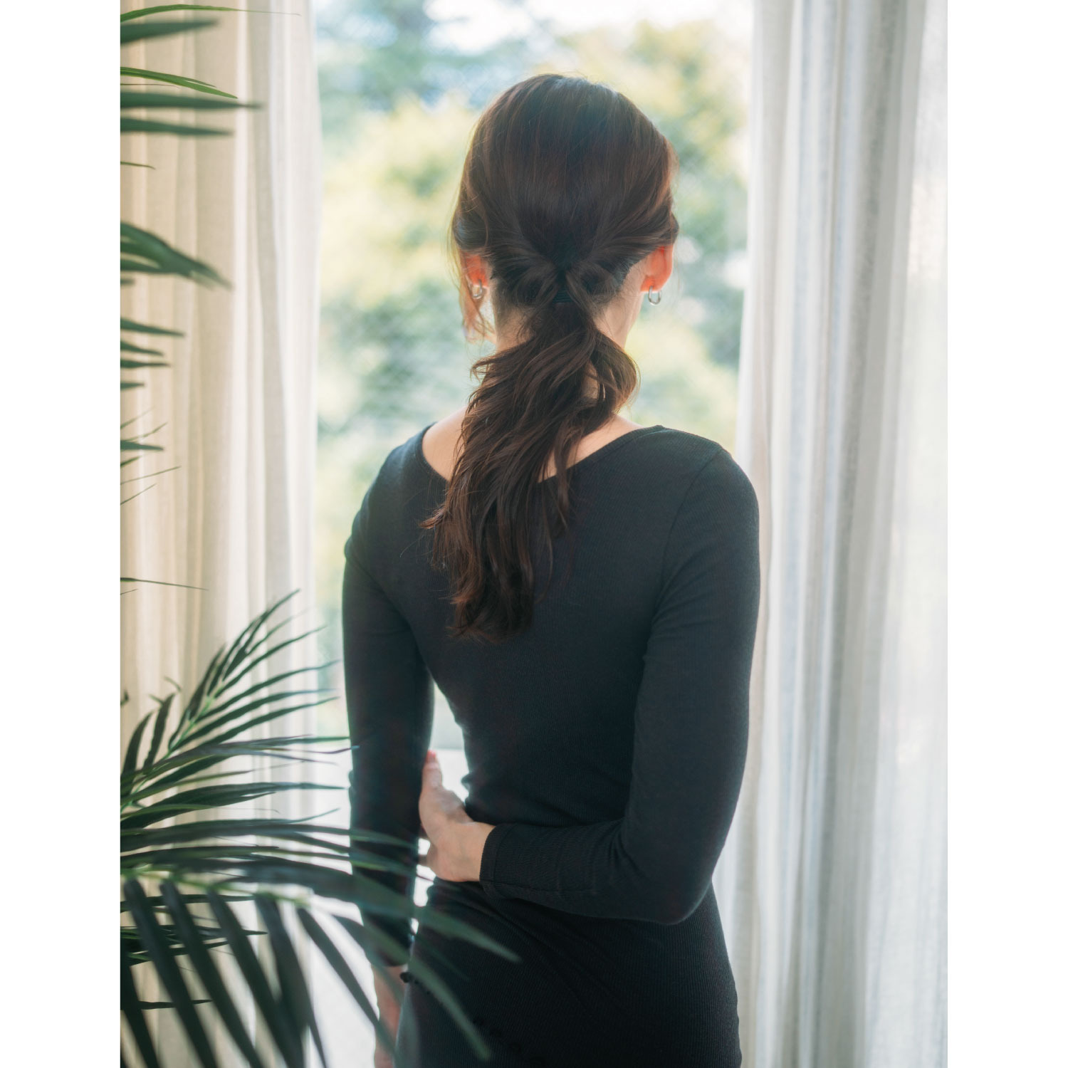 ヘ・エラ 日本製 抗菌防臭・消臭・吸湿発熱 極上メリノウール１００％ バレエネックインナー