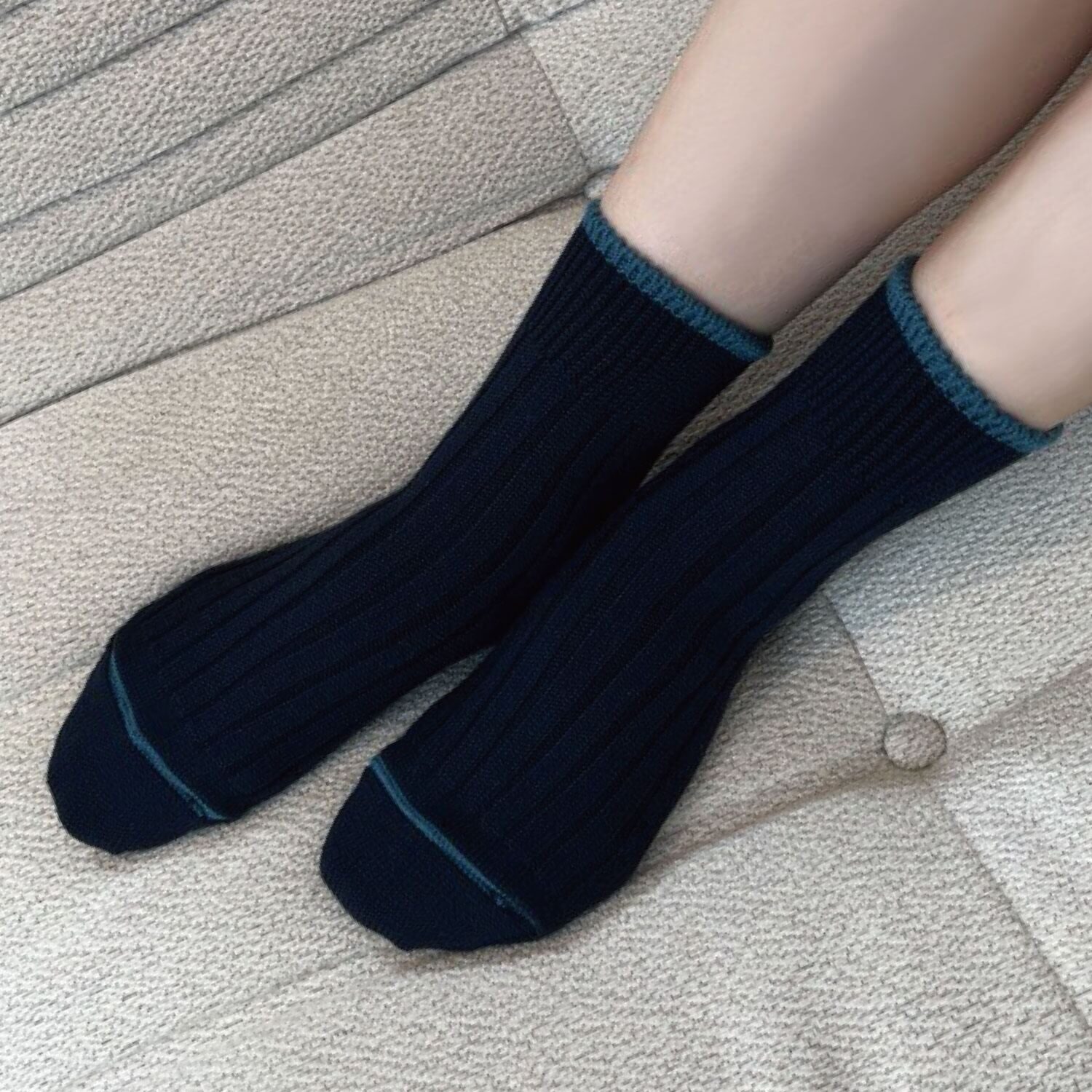 ヘ・エラ 日本製　消臭 メリノウール使用 靴下２足組＜婦人用＞