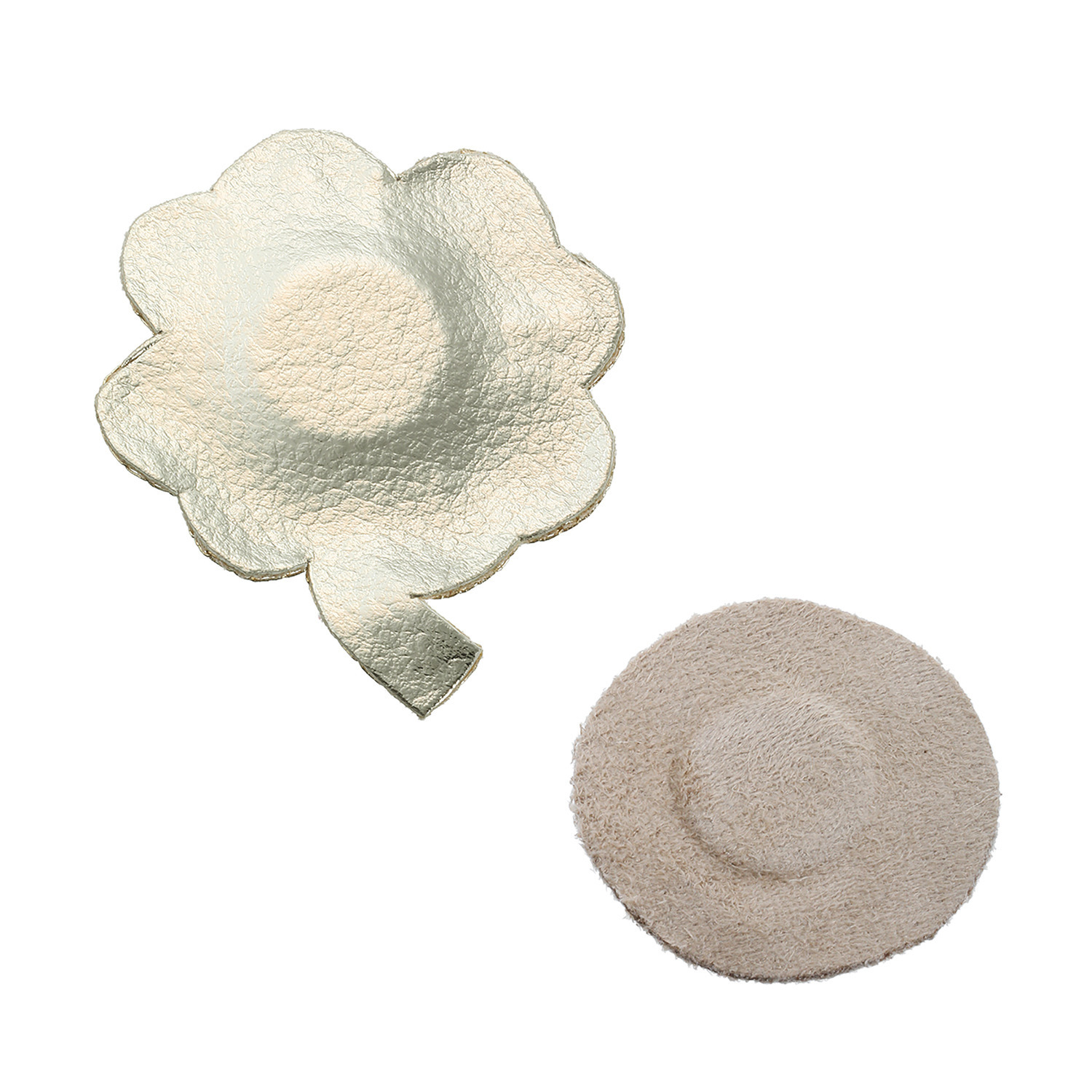 メルレット 着脱簡単 ビーズ刺しゅう ラッキーモティーフ マグネットブローチ