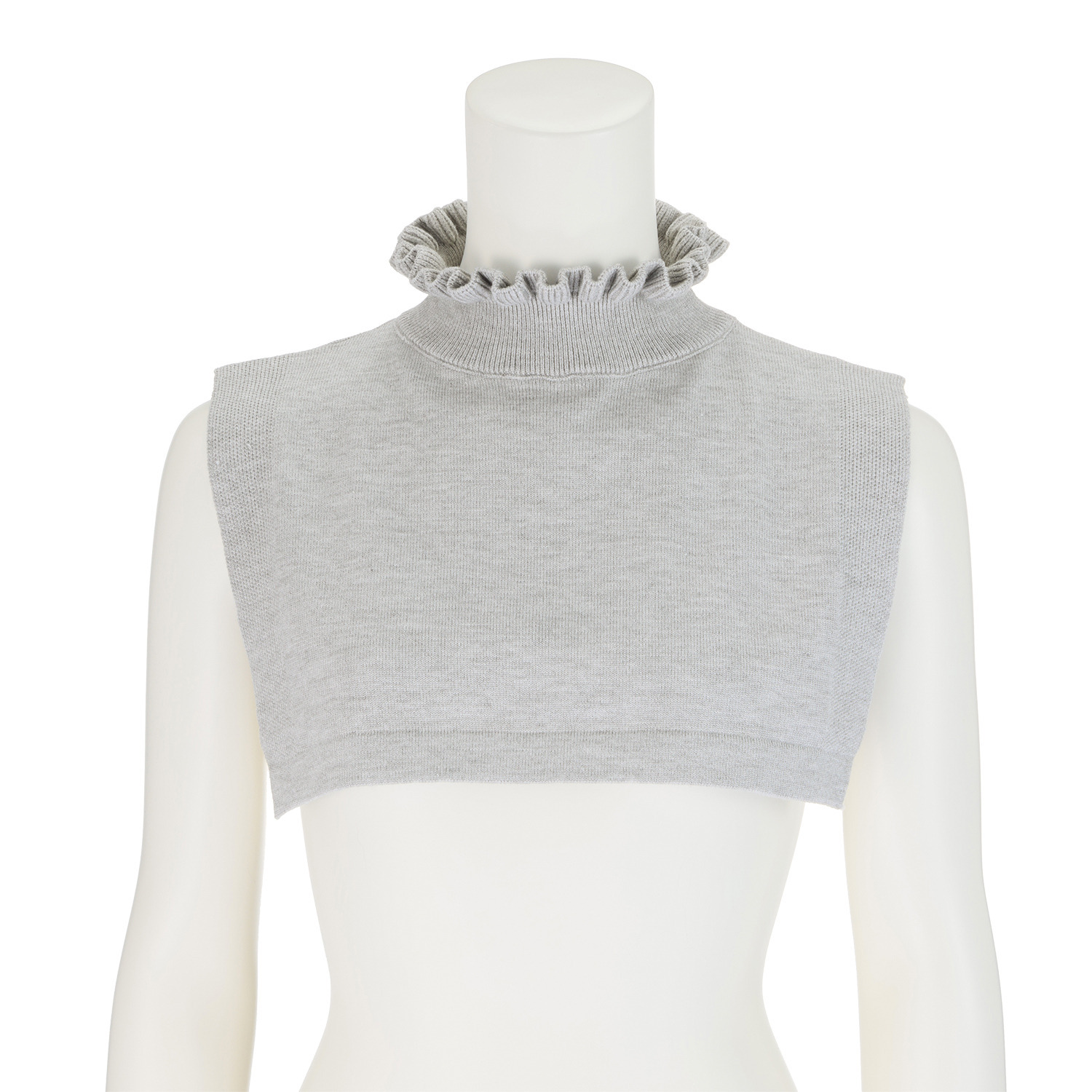 メルレット ニット フリルカラー 襟飾り