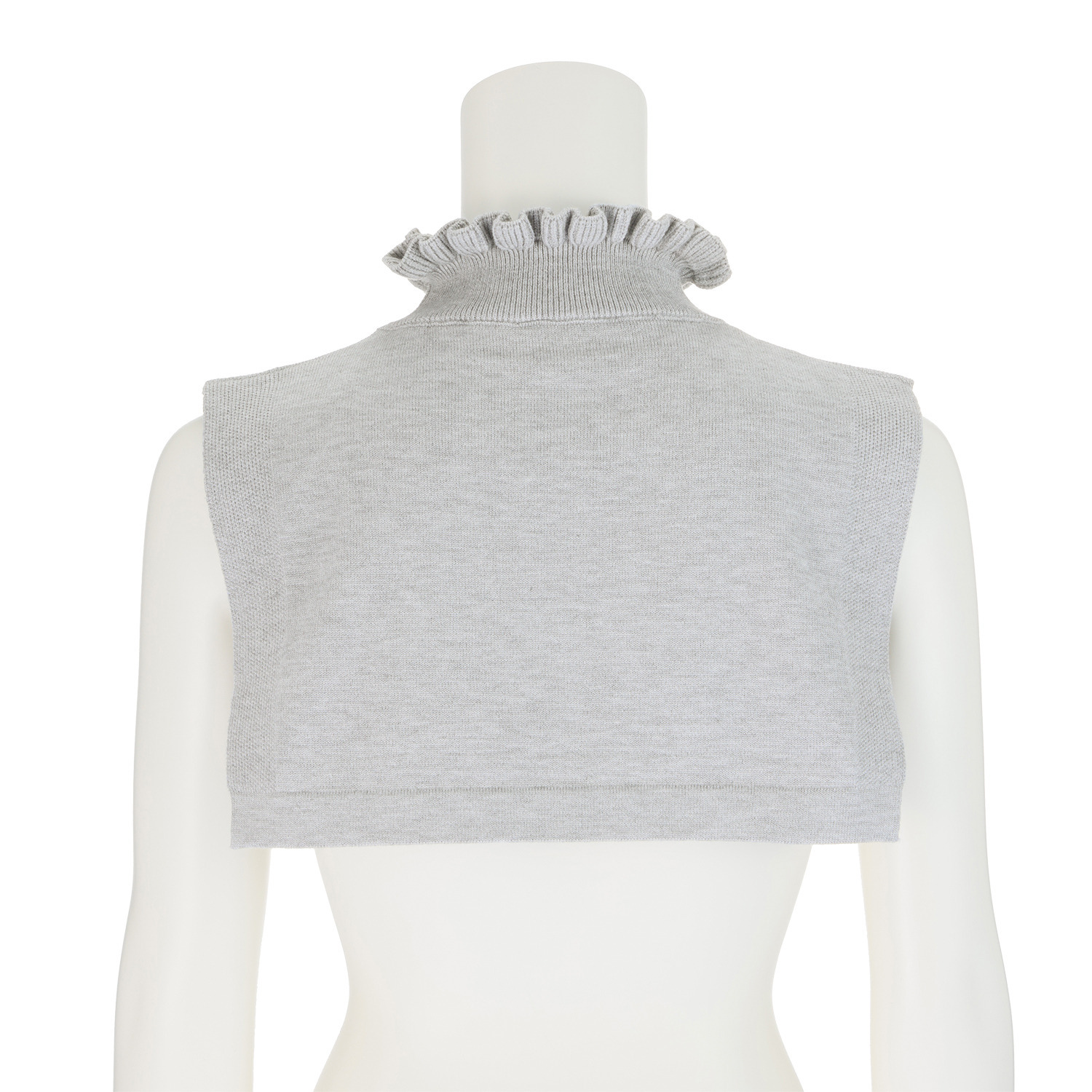 メルレット ニット フリルカラー 襟飾り