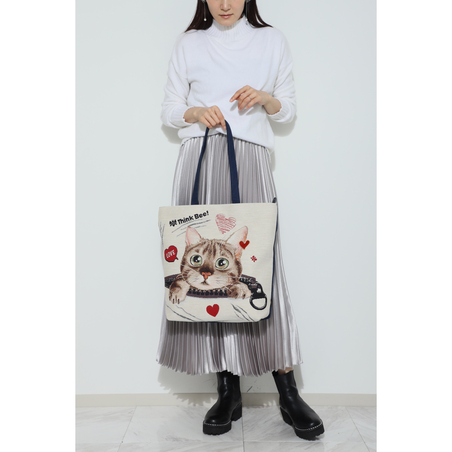 シンクビー！ ジャスト　ハート トートバッグ “アニマリア・ビー”