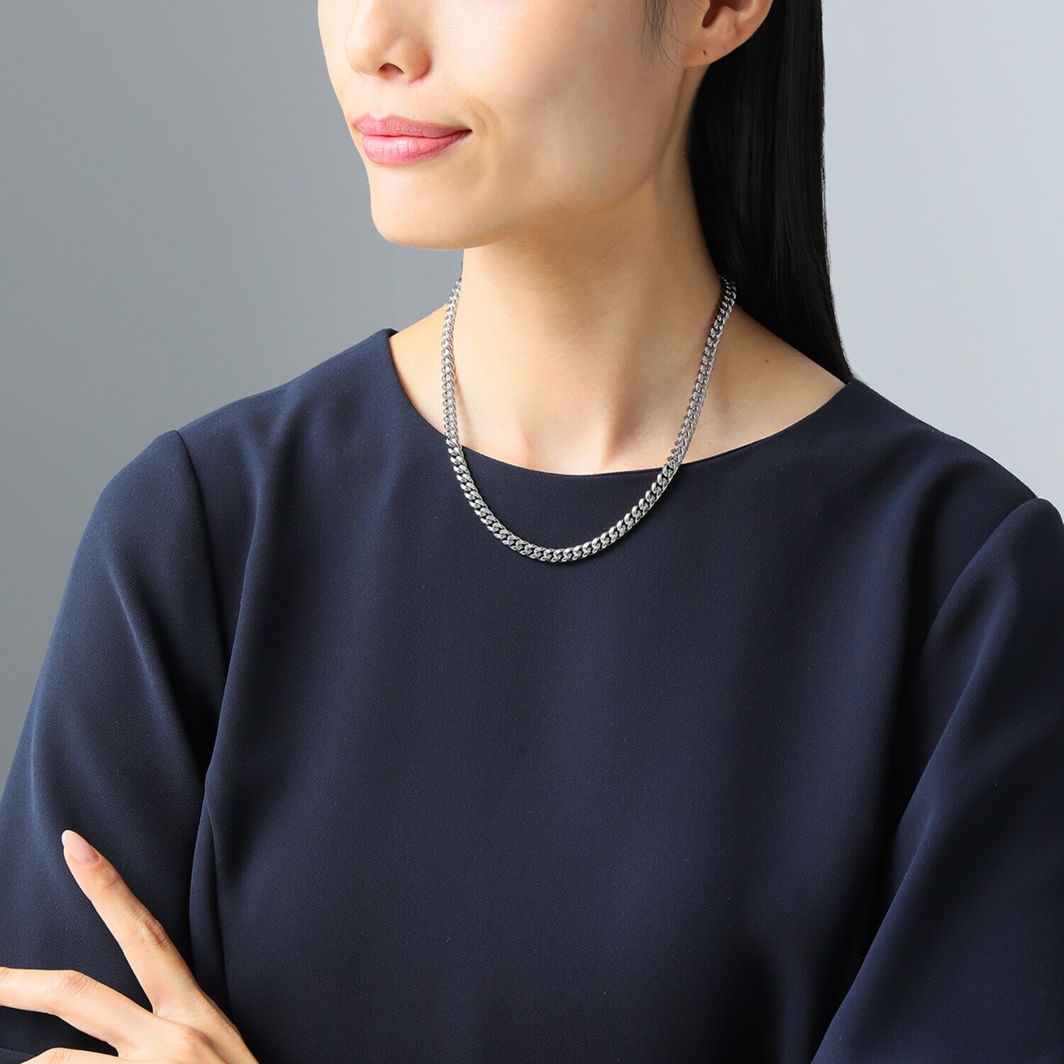 エービーステン ステンレス 喜平チェーン ネックレス