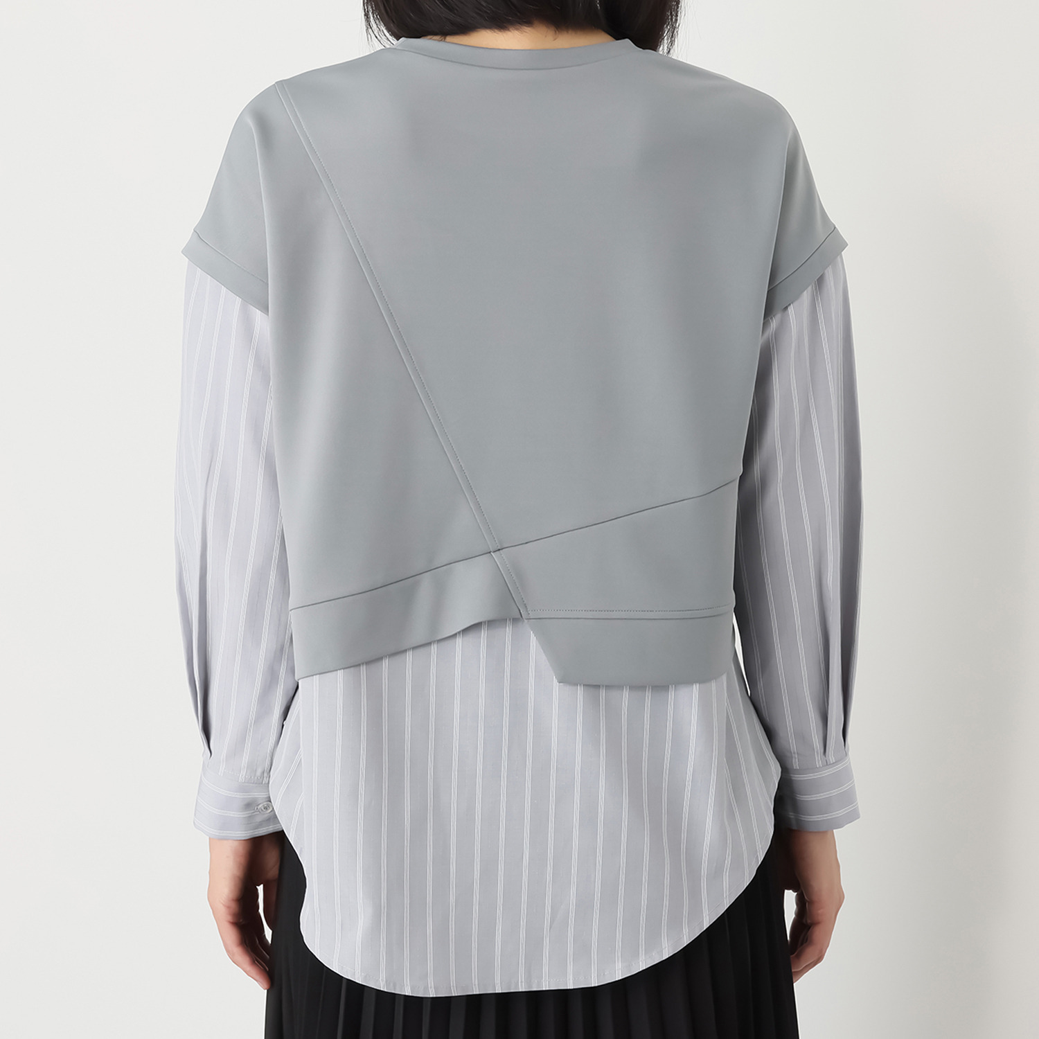 マチュート 重ねずに叶う今っぽさ レイヤード風トップス