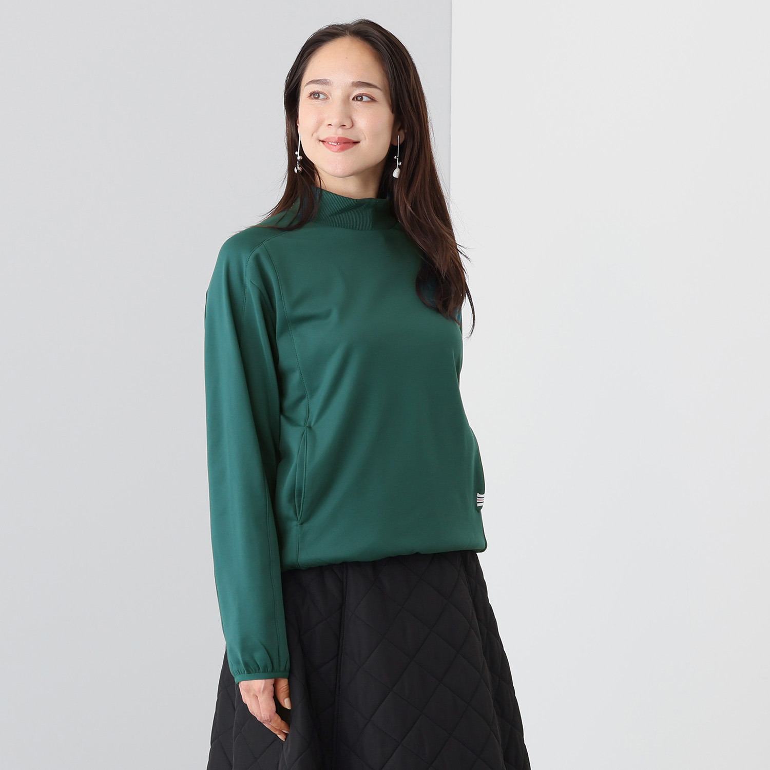 フィラ 吸光発熱 モックネックシャツ