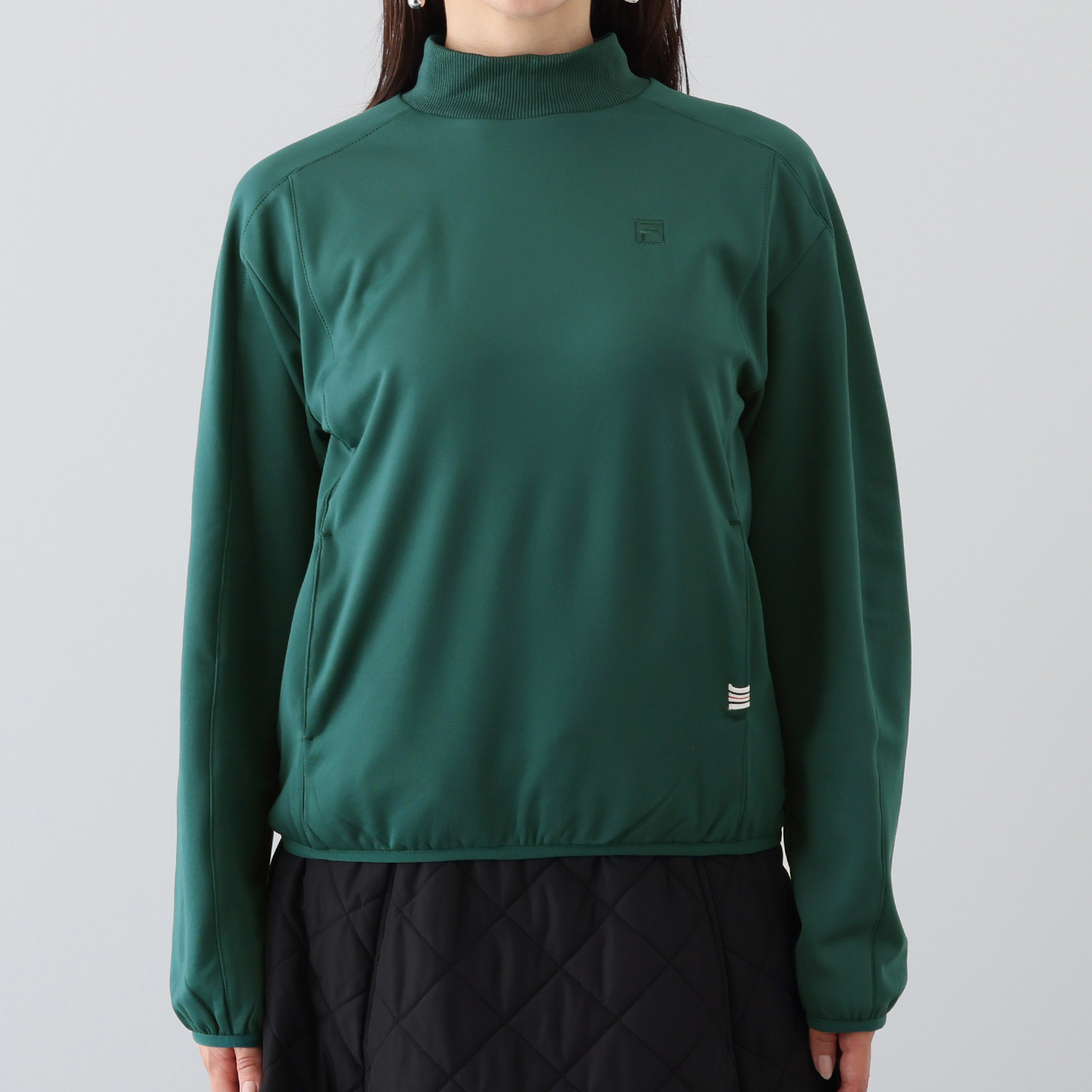 フィラ 吸光発熱 モックネックシャツ