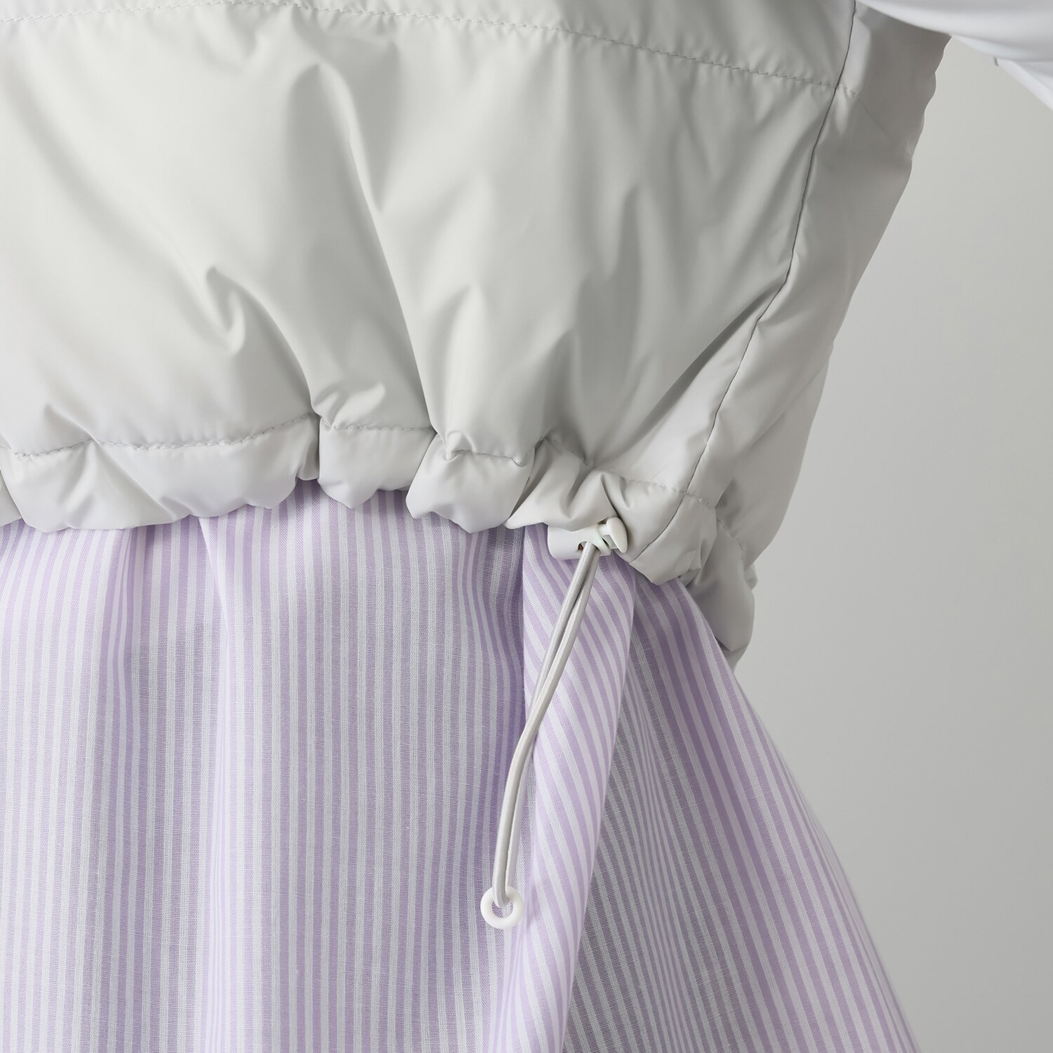 フィラ はっ水・防風 軽量ダウンボレロ