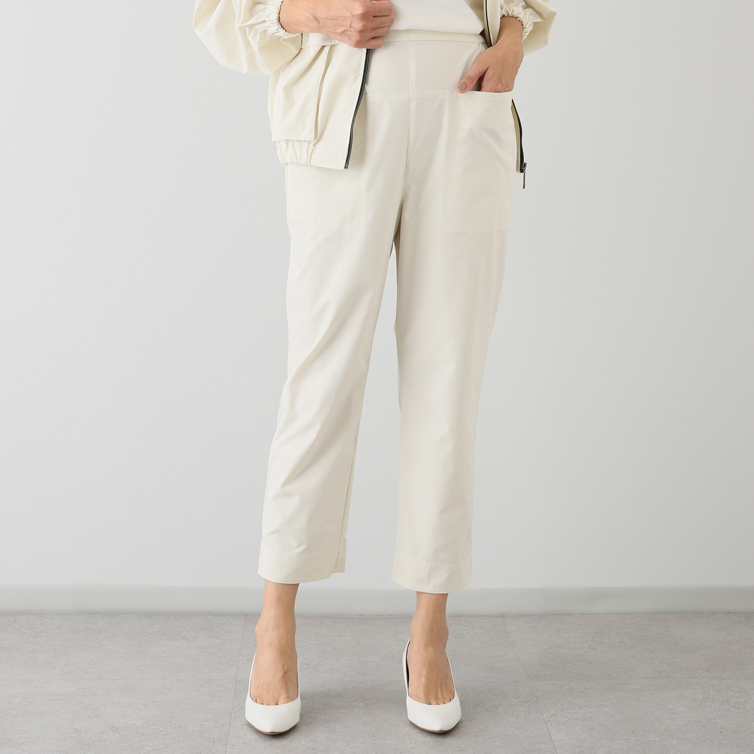 フェアリア　ビス はっ水 ポケットアクセントパンツ