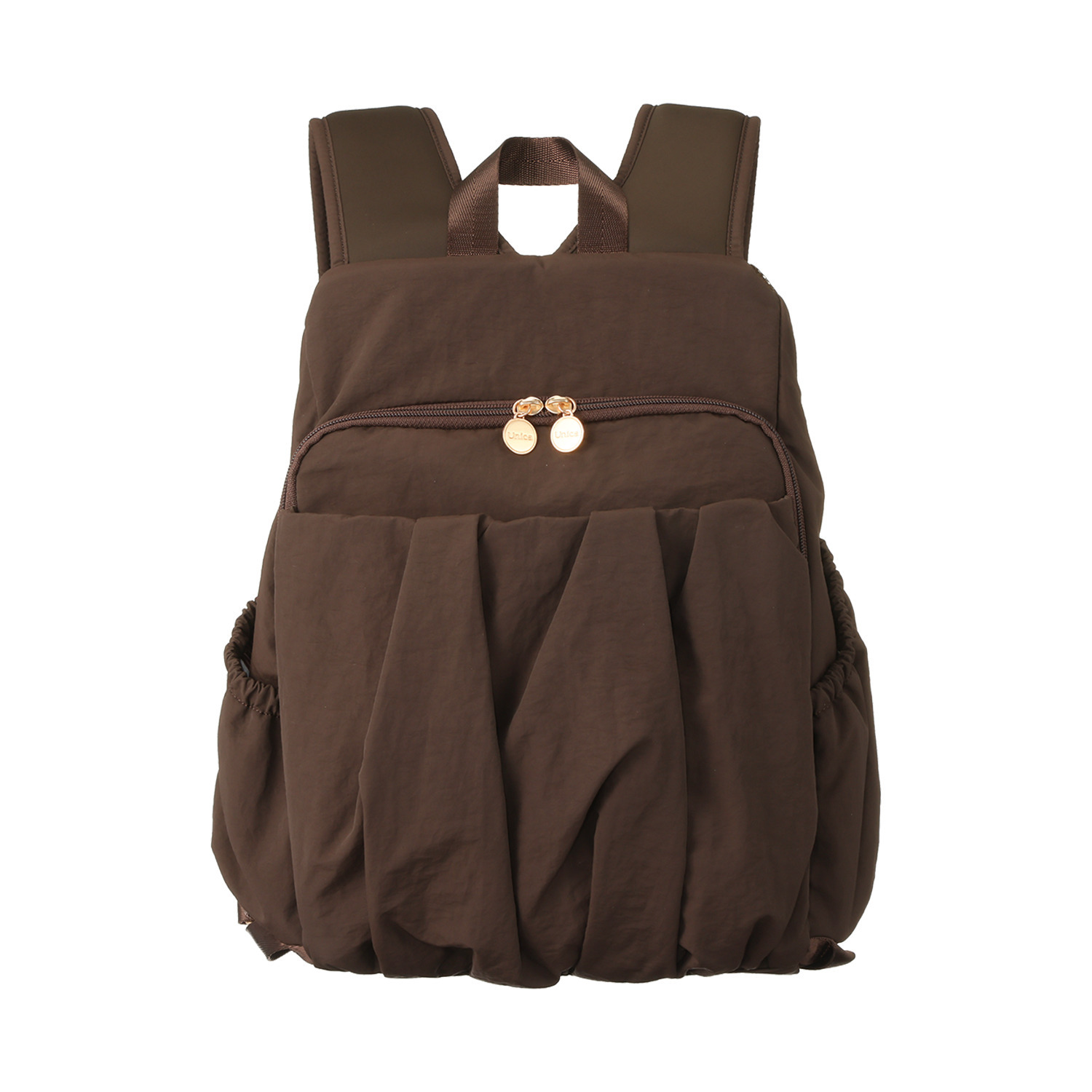 ウニカ 人間工学に基づいた ふんわりギャザー 軽量リュック