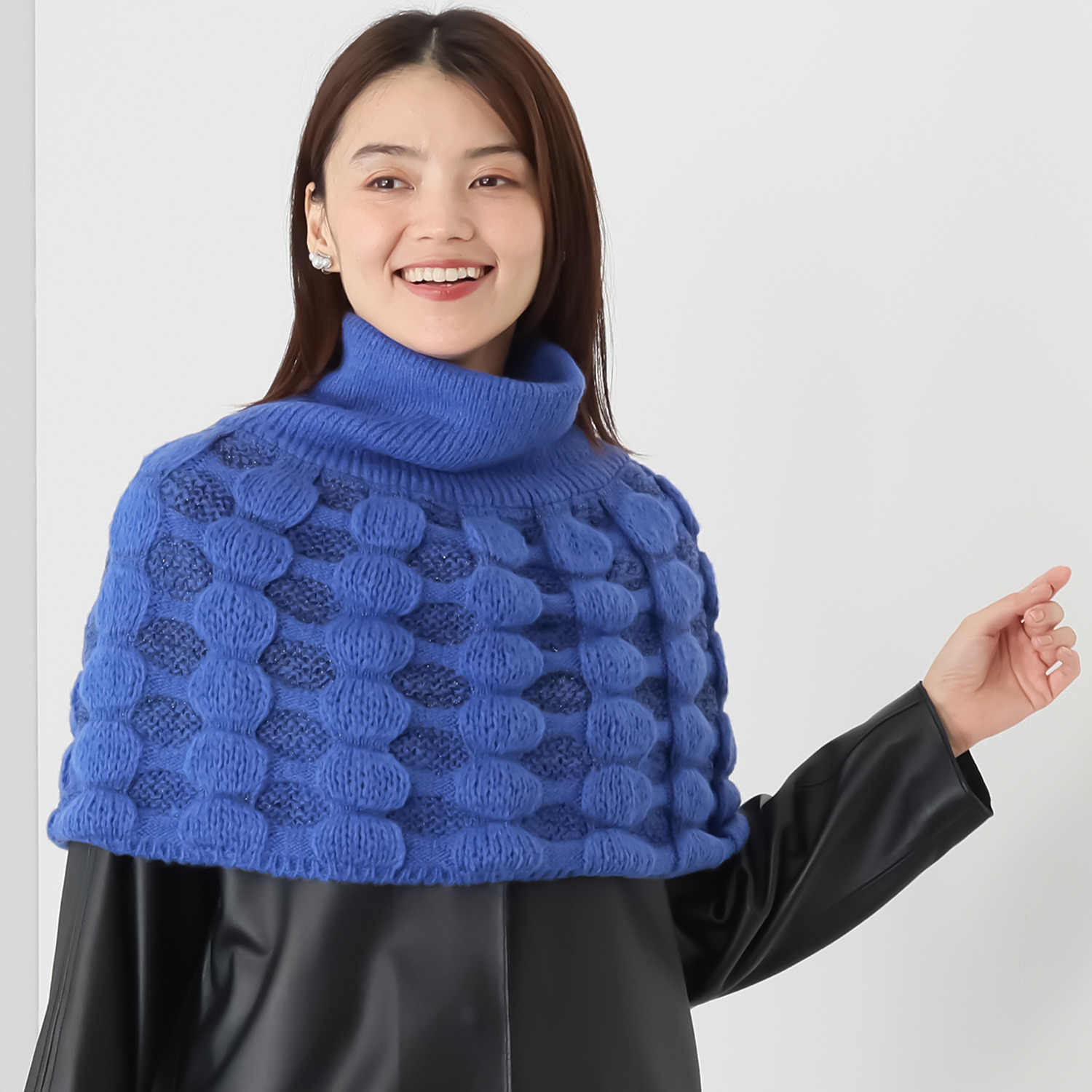 ルナルーチェ 日本製 ショルダーケープ