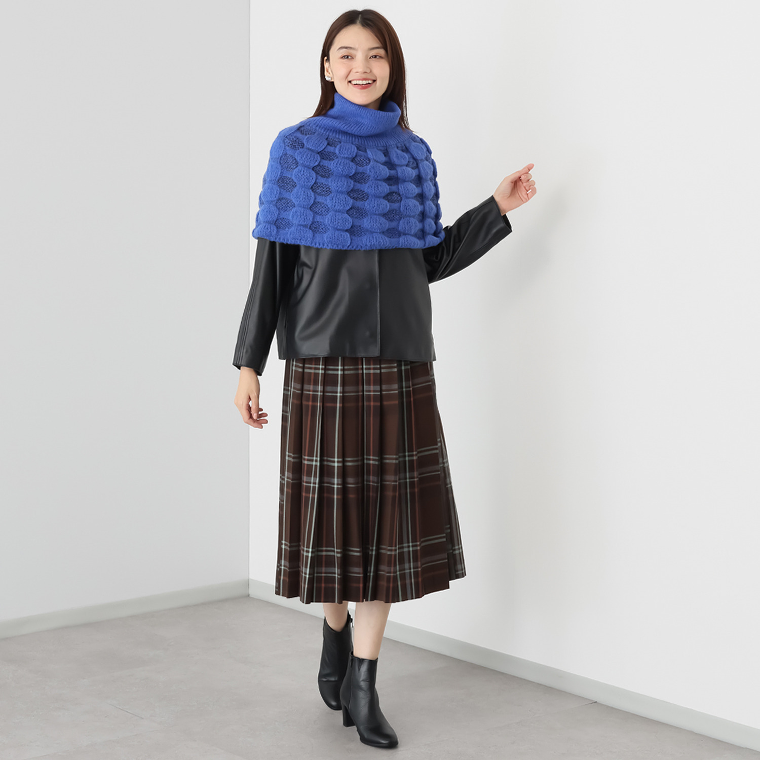 ルナルーチェ 日本製 ショルダーケープ