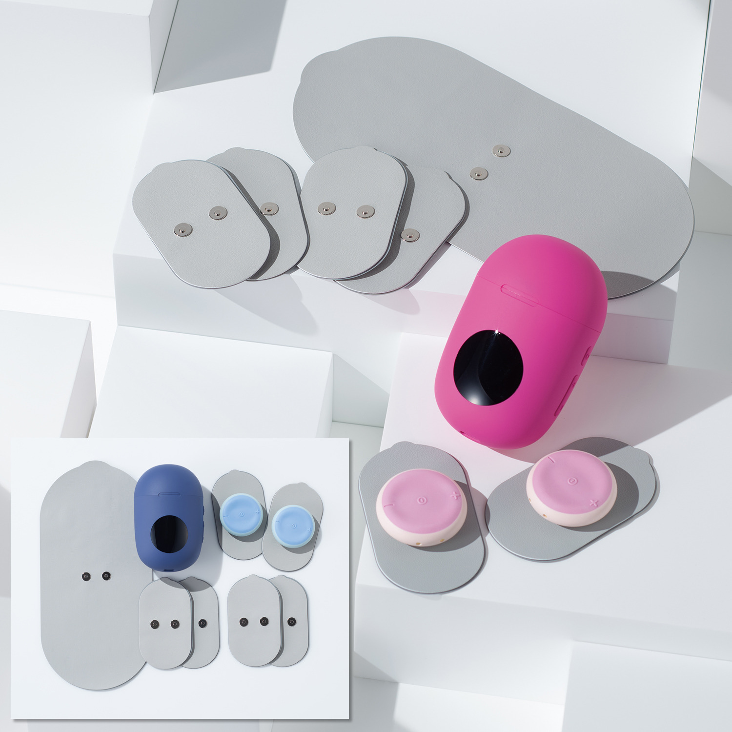 兼子和大監修 日常に「ながら」で 全身美容トリートメント ＥＭＳ美容器　ヴィオーデ ジェルパッド６枚＆ ボディ用ジェルパッド 特別セット