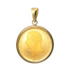 チェルカーレ 純金　ロイヤルミント製造 ２０２５年 不思議の国のアリス コインペンダントトップ ＜１／２０オンス＞
