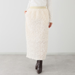 プリモヴァローレ フラワーレース スカート