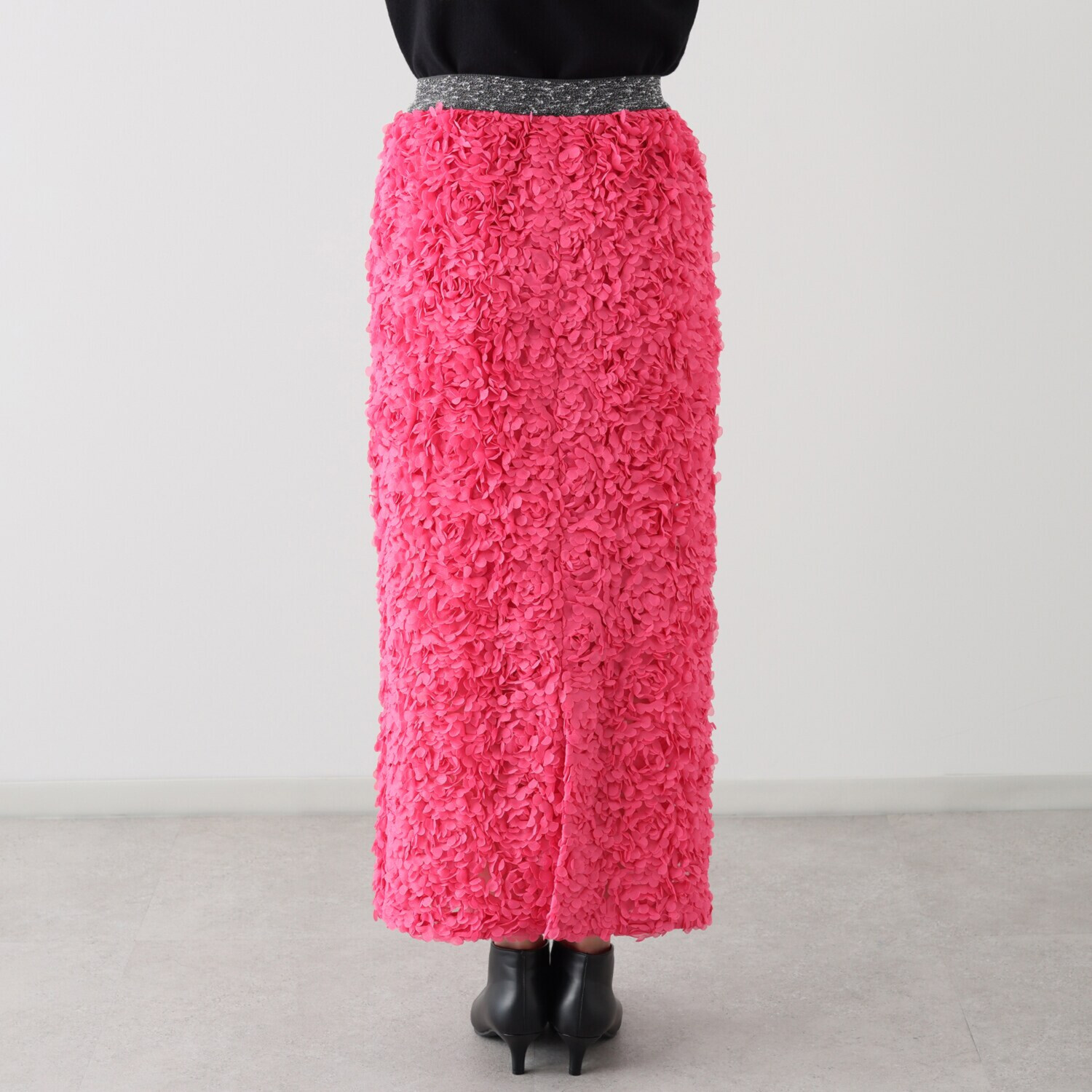 プリモヴァローレ フラワーレース スカート