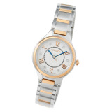 シチズン ６ポイントダイヤモンド ラウンドフェイス ステンレスベルト ソーラーウォッチ ＜コンビカラー＞