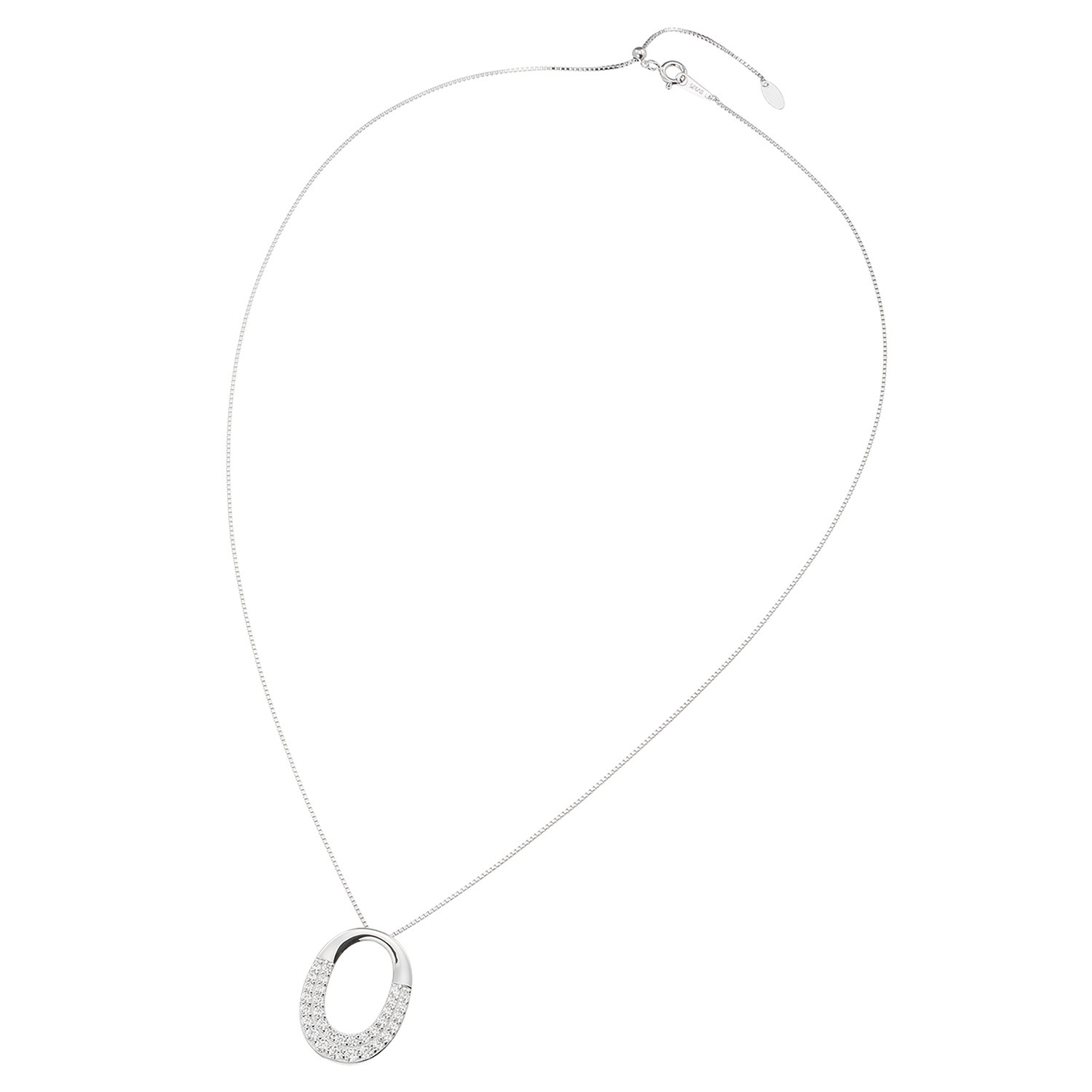 ブリランテステッラ シルバー ＣＺ グレイスフルデザイン ペンダント